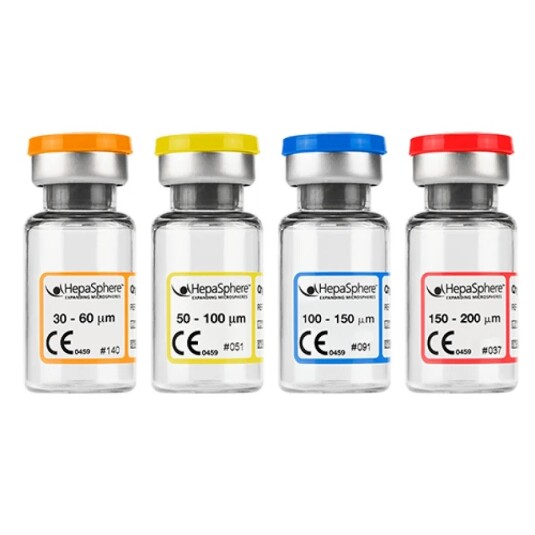 Микросферы для эмболизации HepaSphere