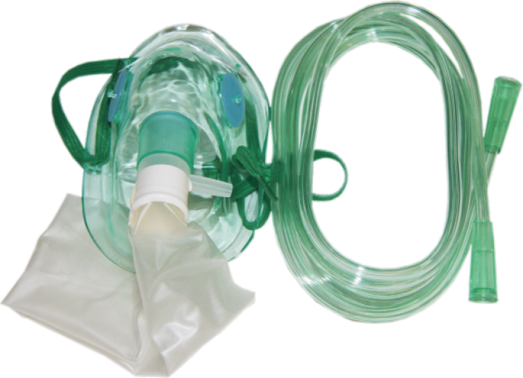 Кислородные маски с резервуарным мешком FS931 Alba Healthcare