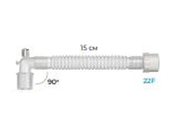 Соединитель угловой прямой 22M/15F-22F с СО2 портом FS808С FS808C Alba Healthcare