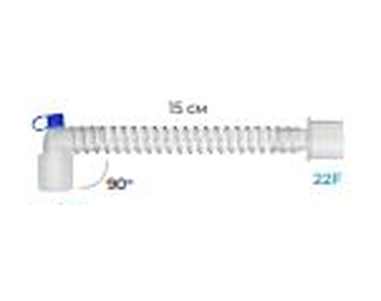 Соединитель угловой 22М/15F-22F с CO2 портом FS806 Alba Healthcare