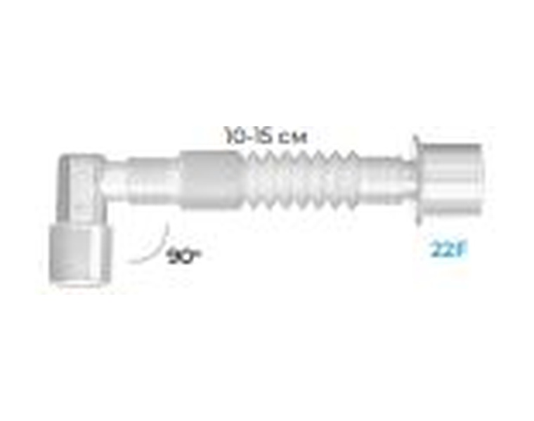 Соединитель угловой растяжимый 22M/15F-22F без порта FS807 Alba Healthcare