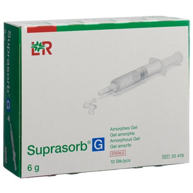 Suprasorb G — аморфный гидрогель Lohmann & Rauscher